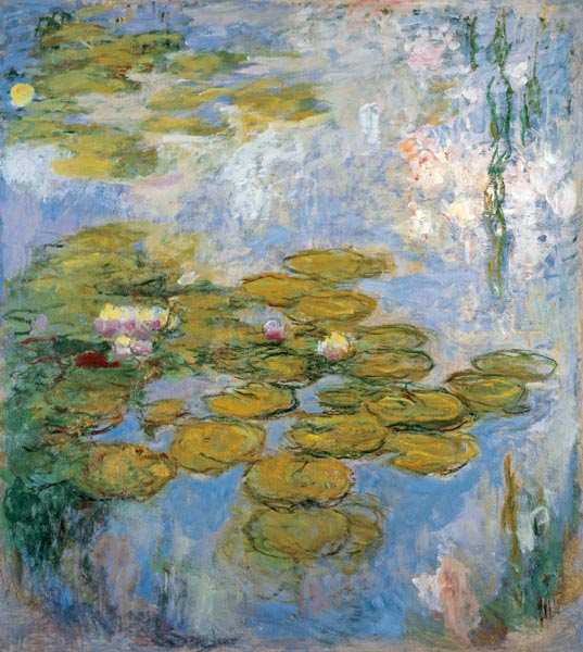 Claude Monet, Nymphéas, 1916-19. Seerosen, Sammlung Beyeler, Basel © Foto: Sammlung Beyeler, Basel