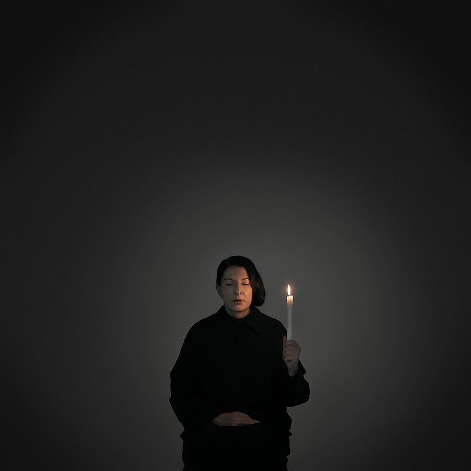 Marina Abramović Artist Portrait with a Candle (A), 2012 Fine art Pigmentdruck Courtesy of the Marina Abramović Archives, and Galerie Krinzinger © Marina Abramović. Image courtesy of Marina Abramović Archives